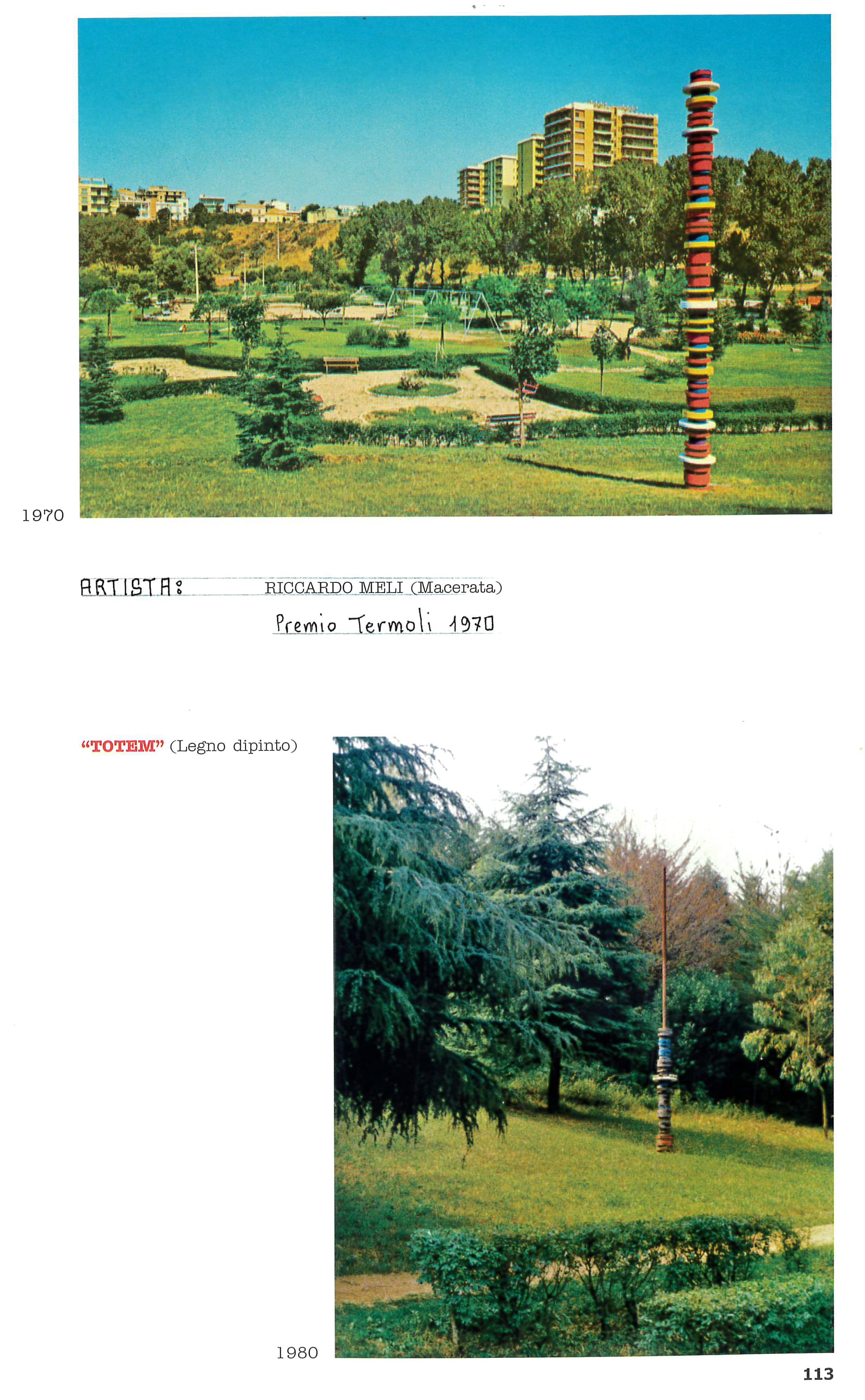 opera d'arte - premio Termoli (1970)