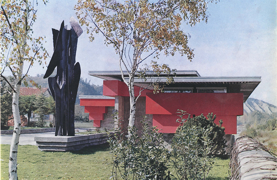 La biblioteca da est, anni Sessanta 