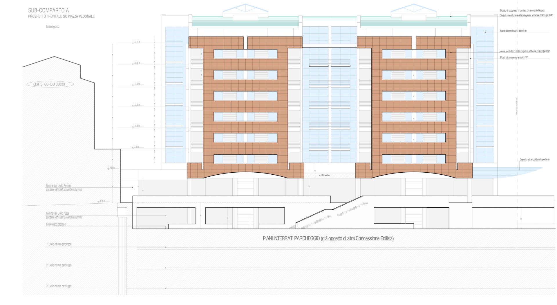 sub comparto A - fronte su piazza