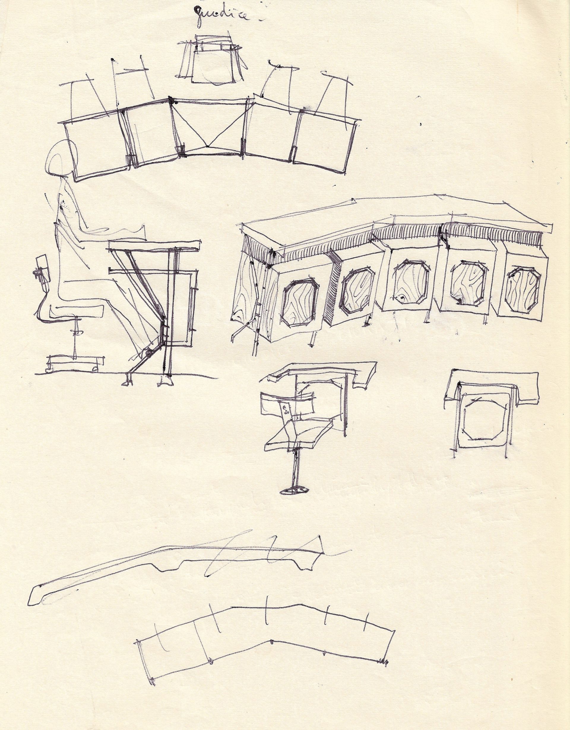 allestimento aula udienze