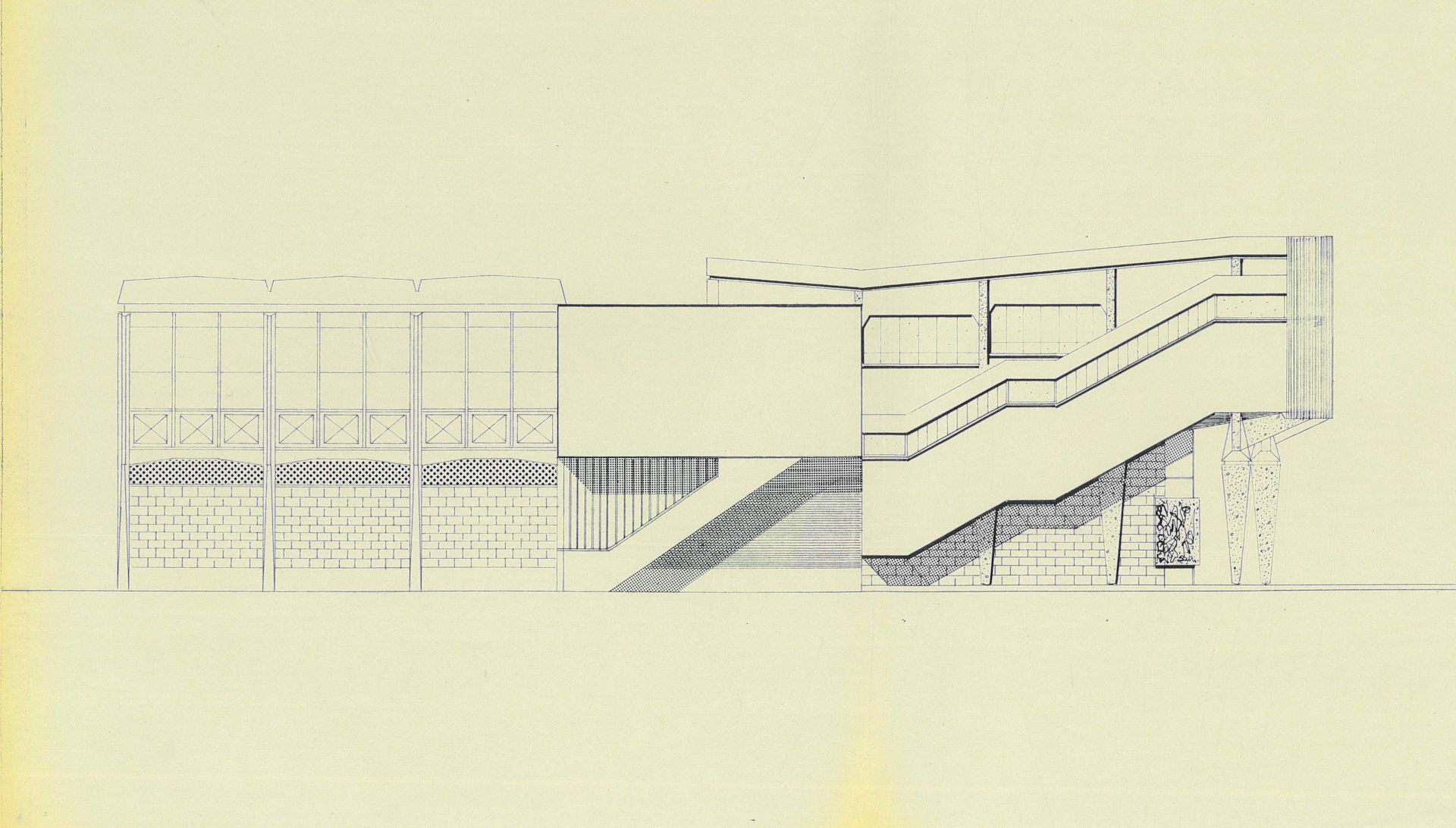 prospetto laterale sinistro (1962)