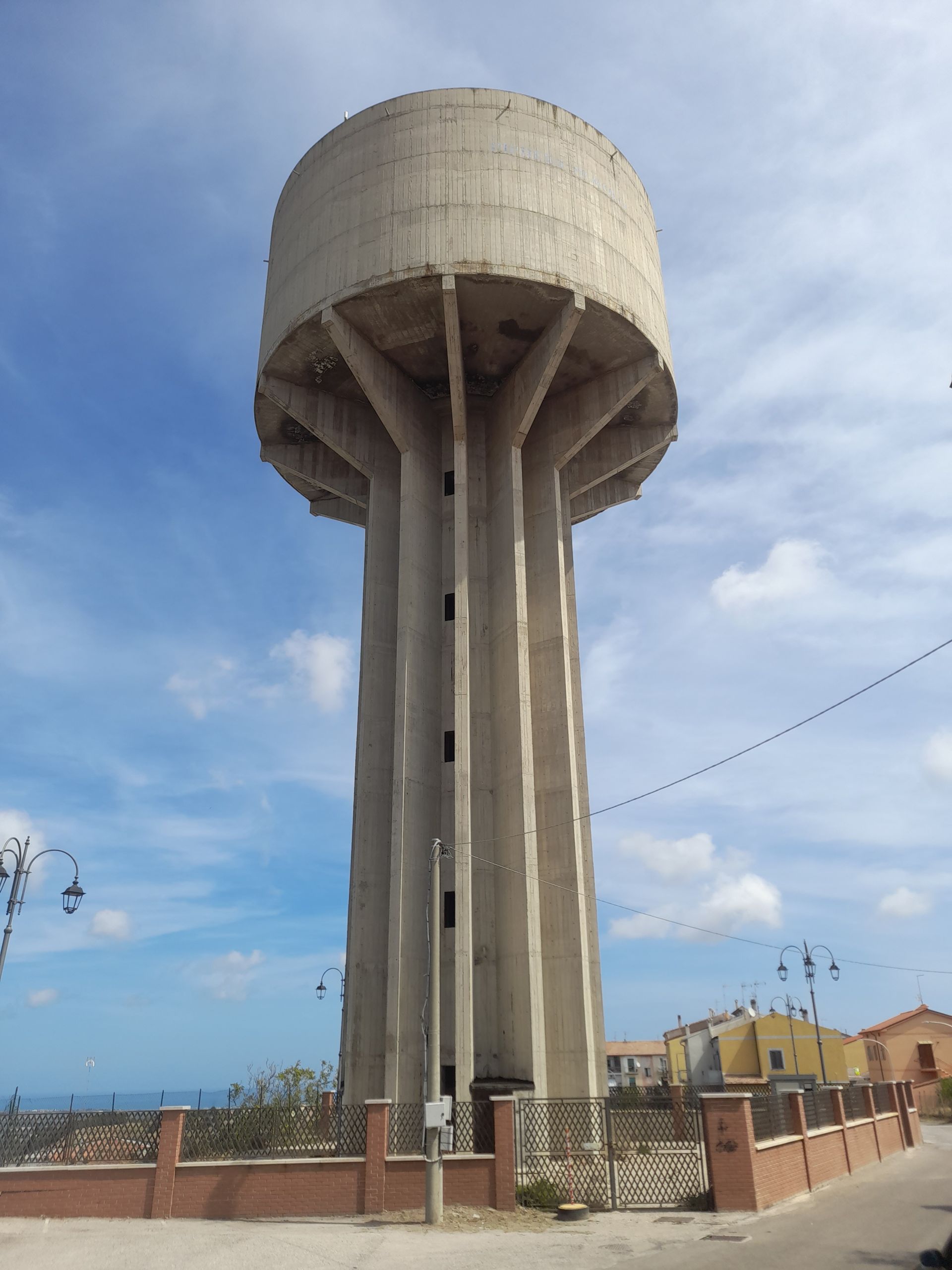 fronte Sud da via G. Verdi