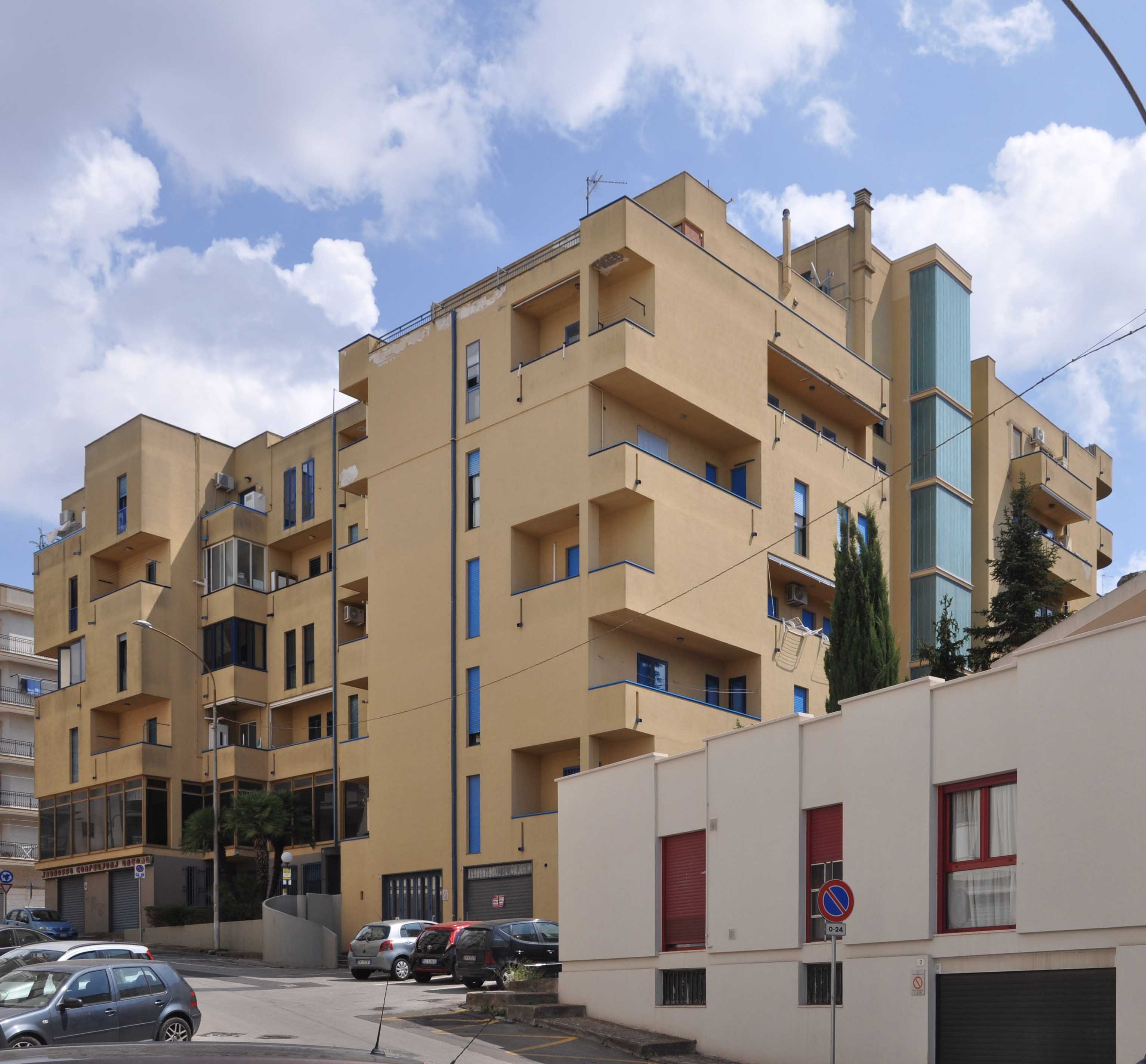 vista d'insieme dal retro