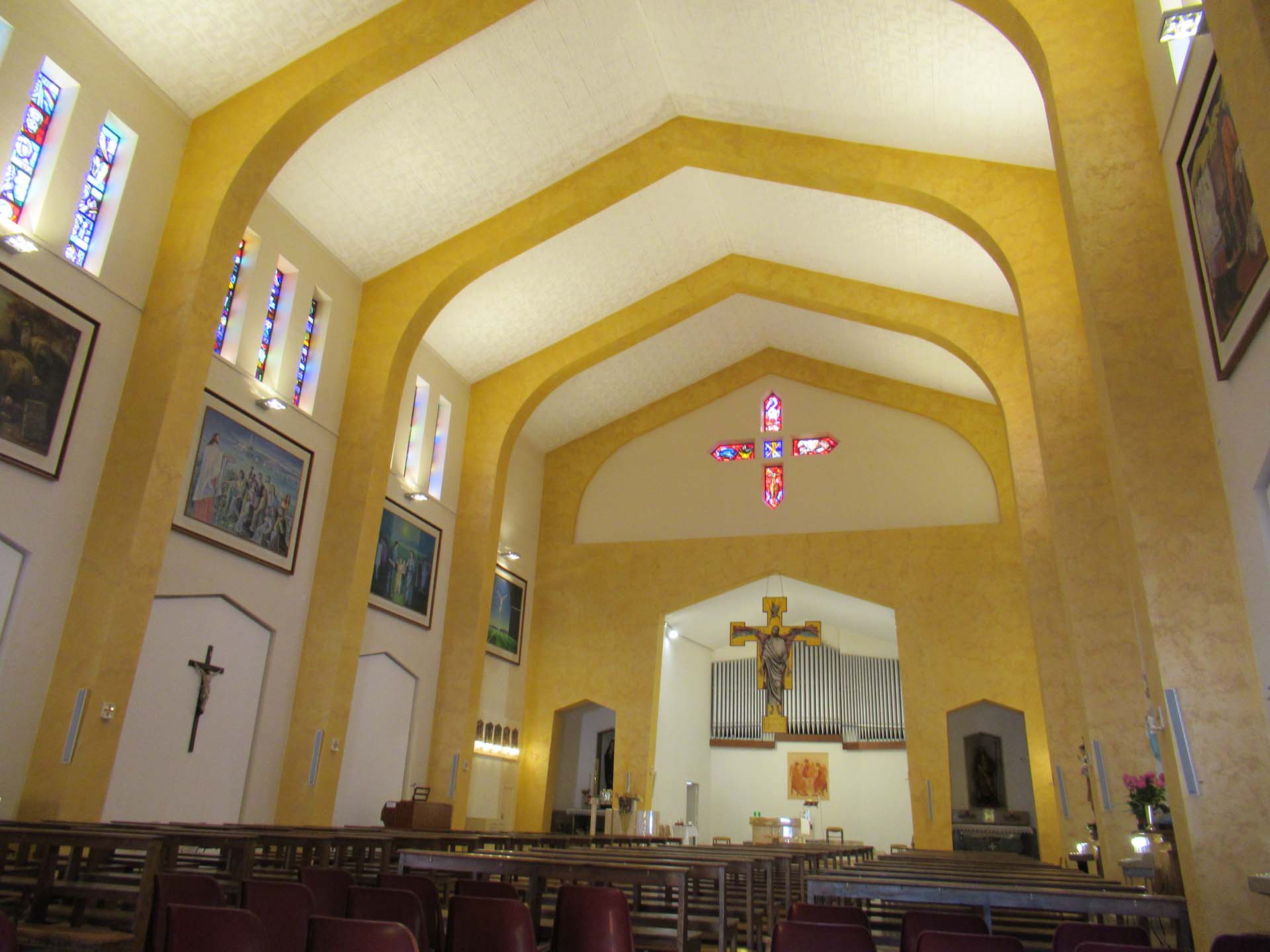 vista aula liturgica