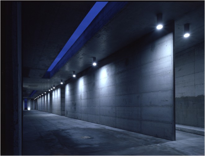 Vista della parte ipogea