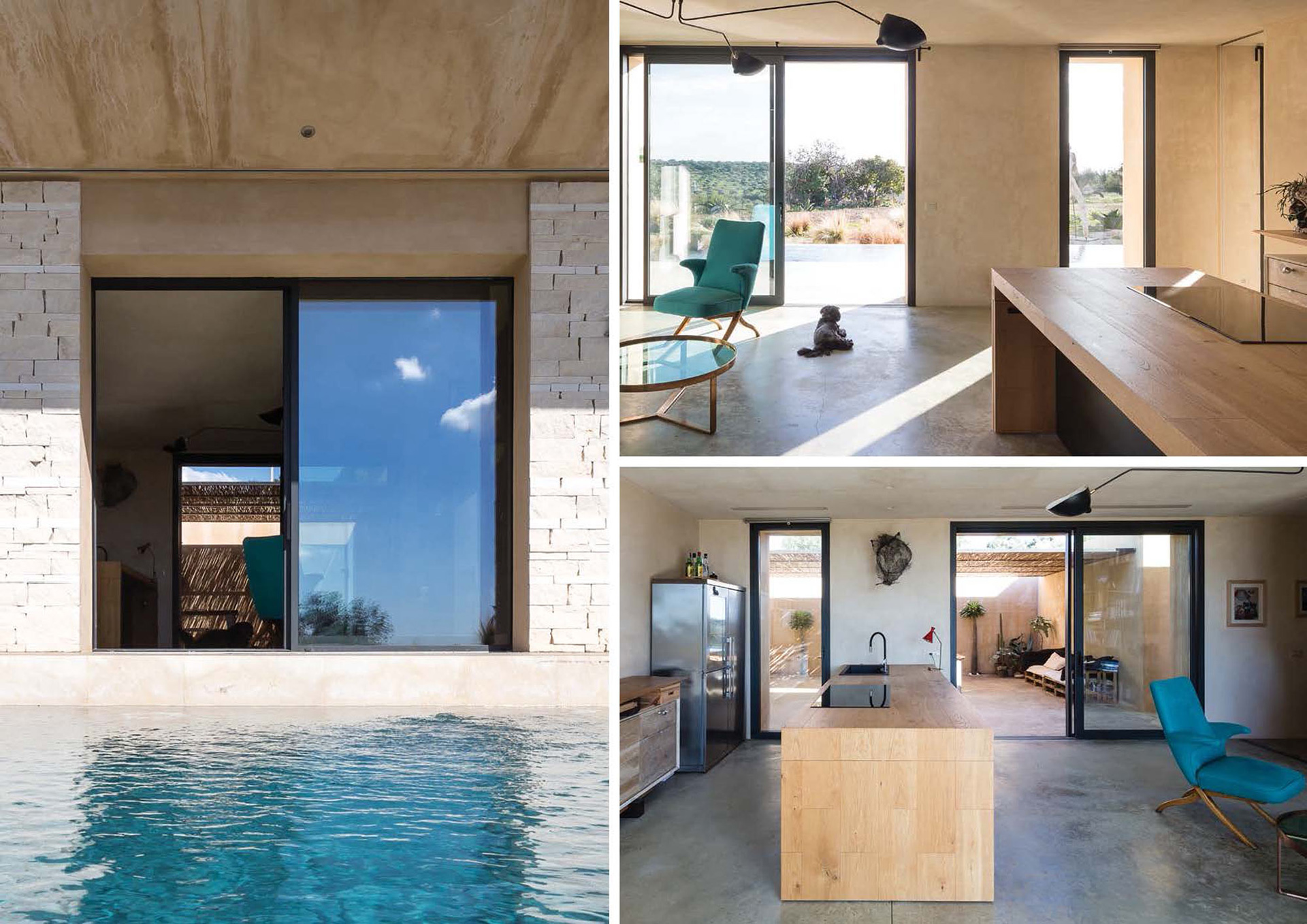 Prospetto e interno dello studio