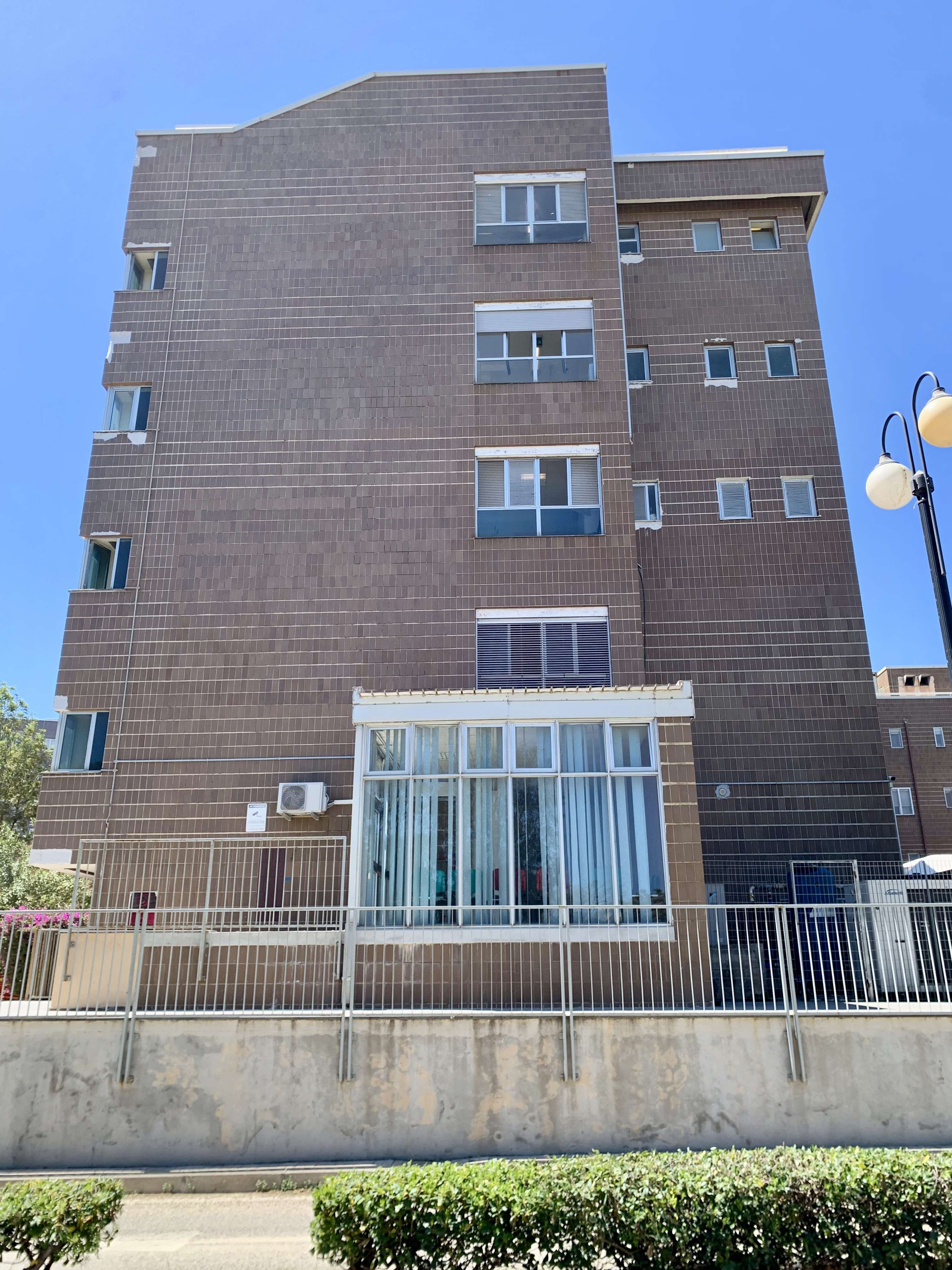 Vista di una facciata laterale