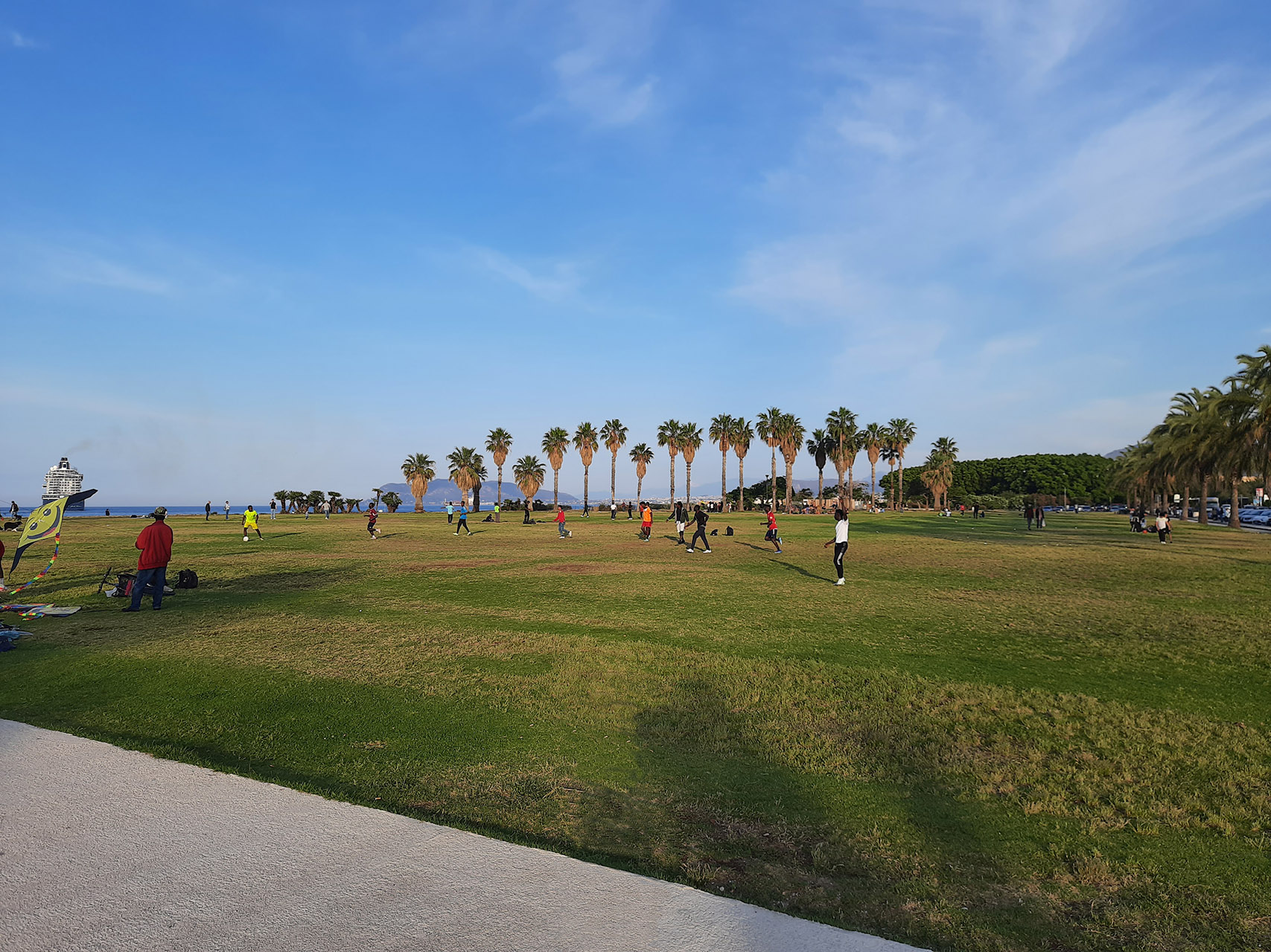 Vista del prato verso est