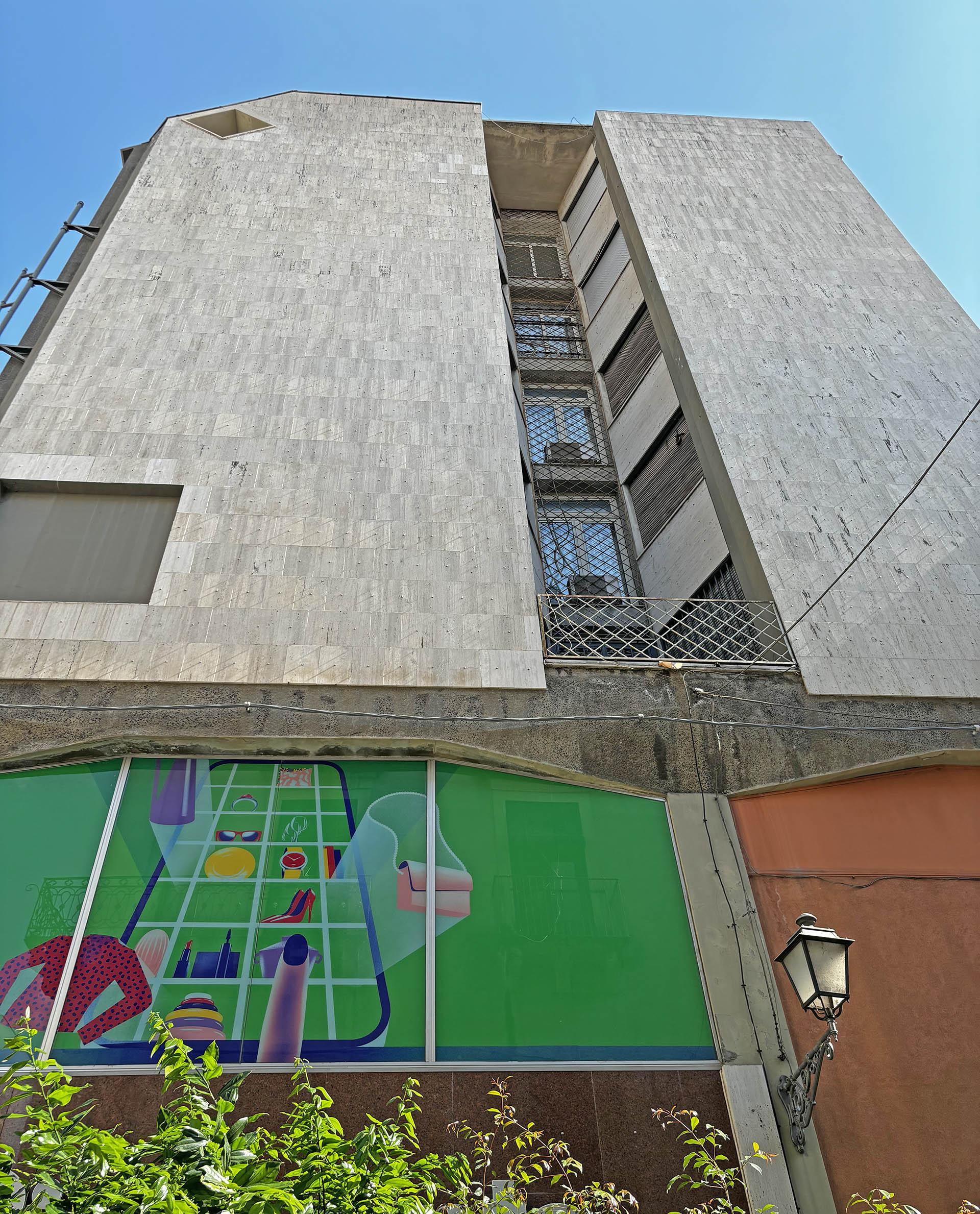 Dettaglio prospetto via Spitaleri