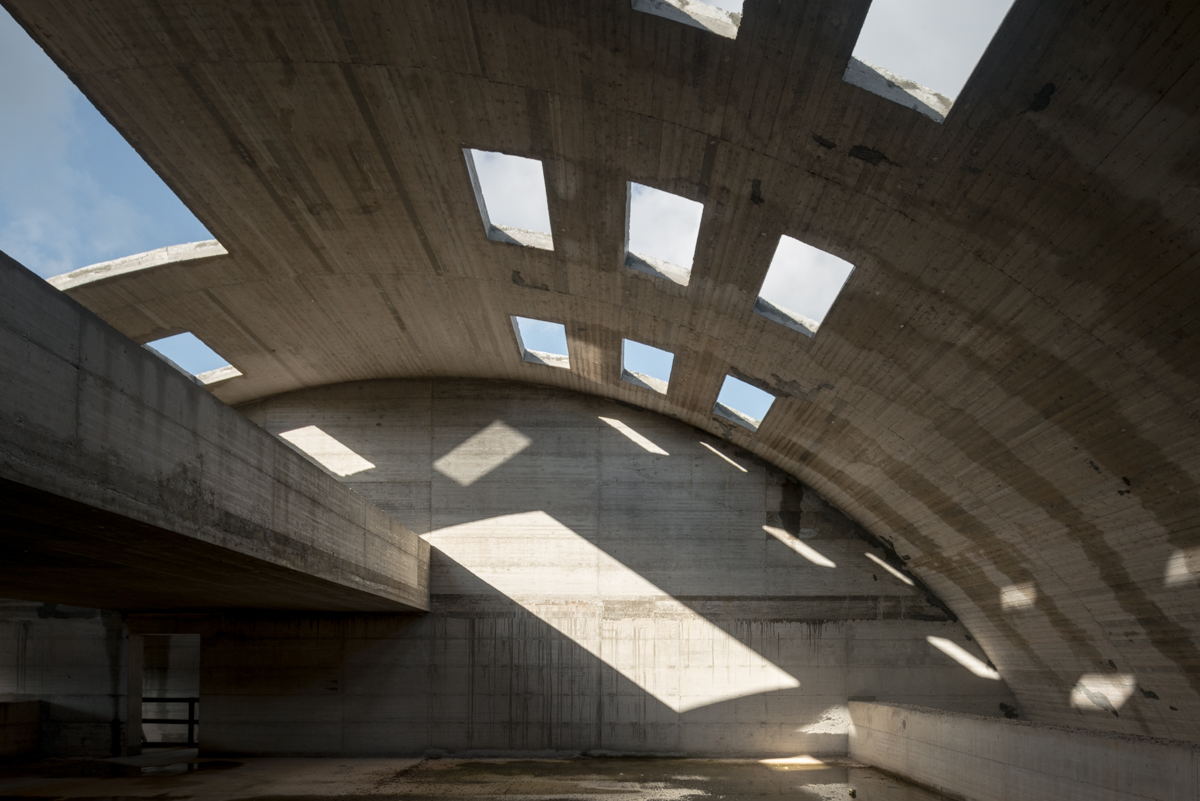 Teatro di Gibellina, Pietro Consagra (interno) © Davide Curatola Soprana