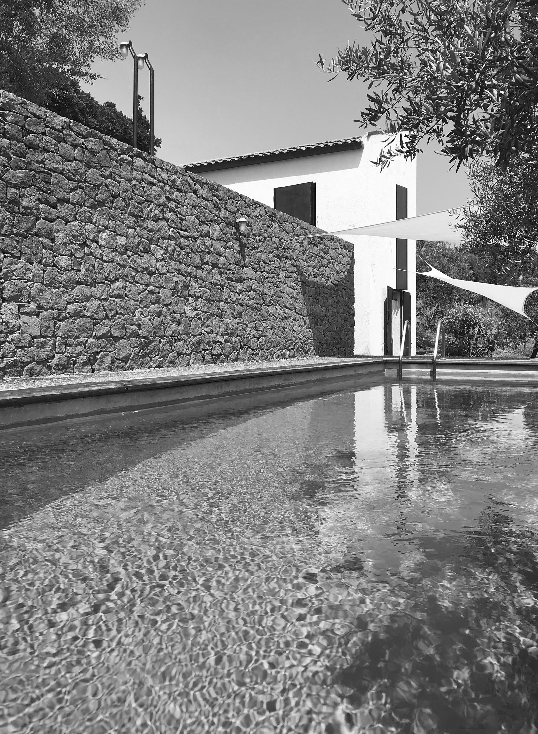 Veduta della piscina