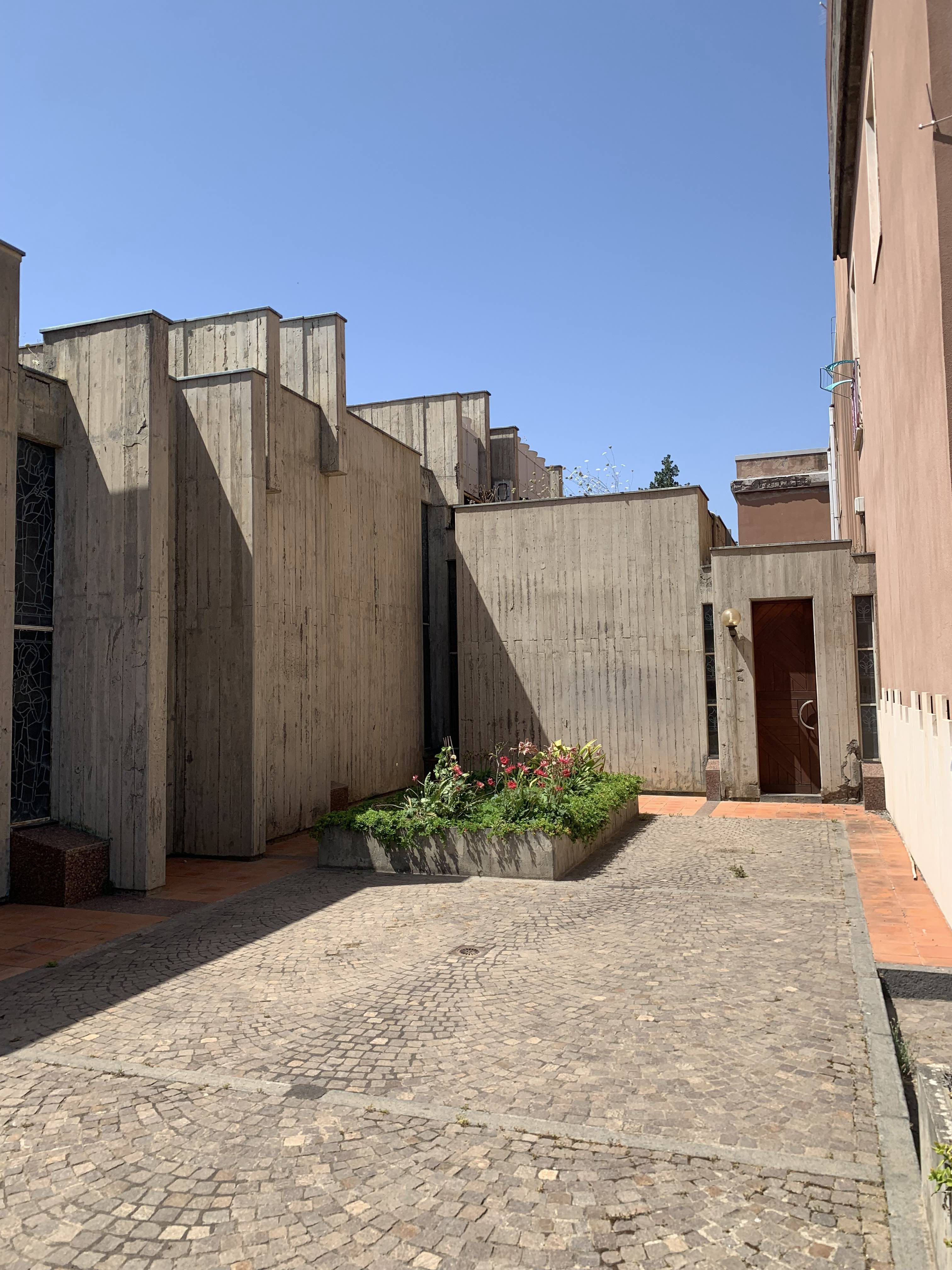 Vista esterna della parte annessa