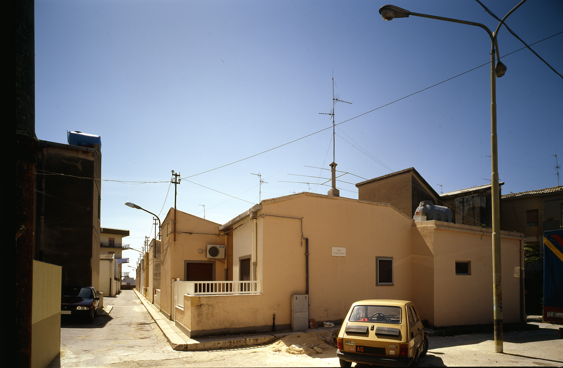 Case a schiera, quadrante occidentale