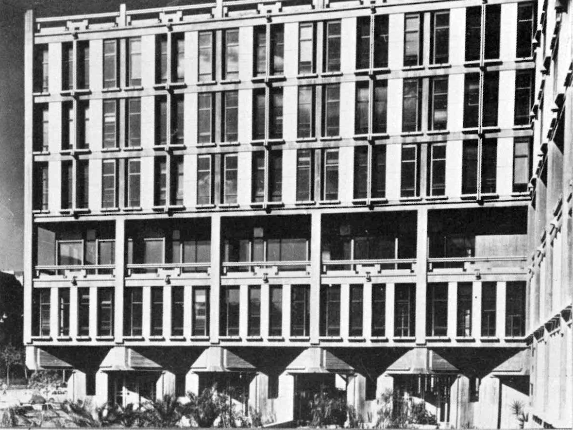 Vista di una parte degli uffici