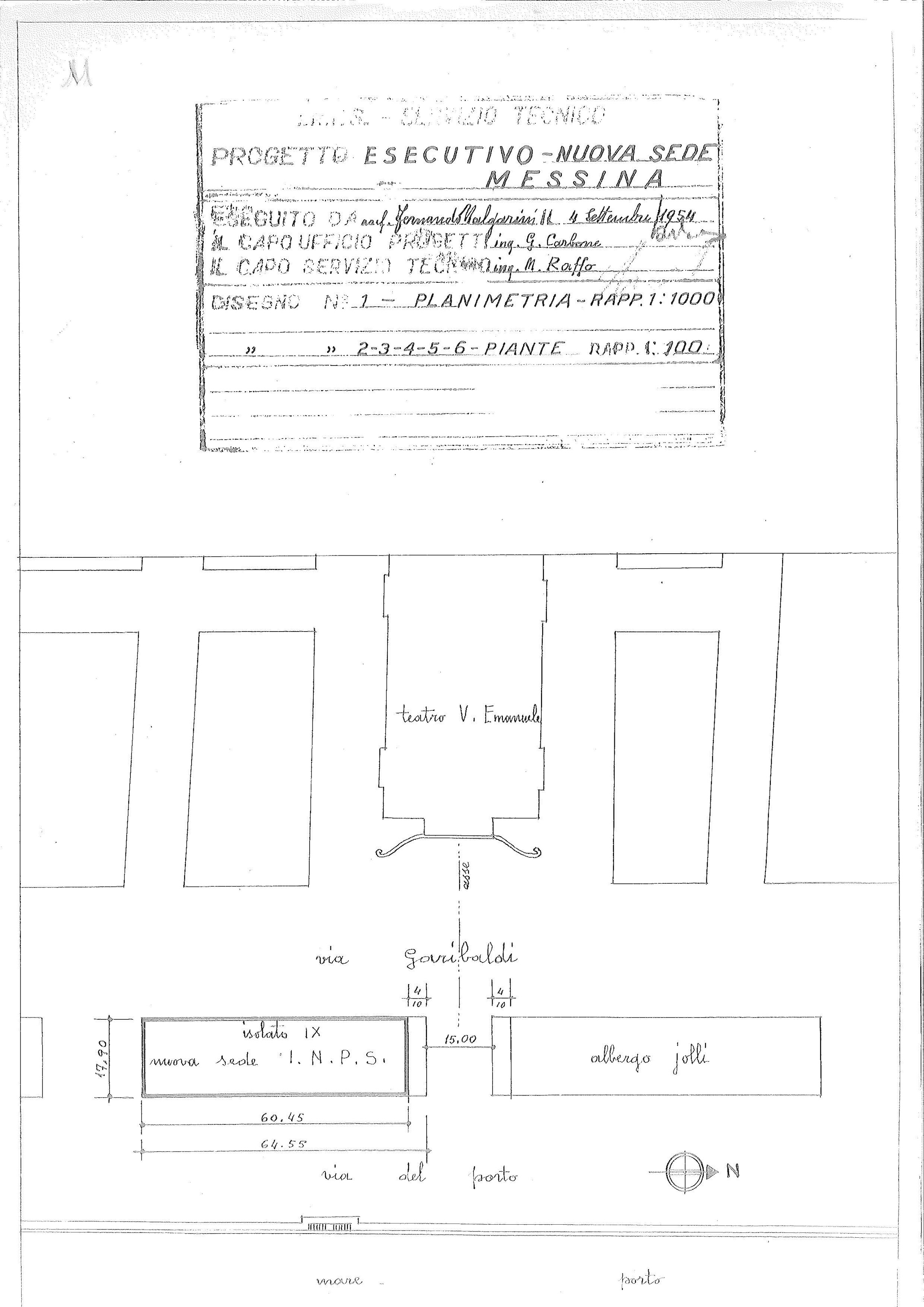 Planimetria - Scala 1:1000