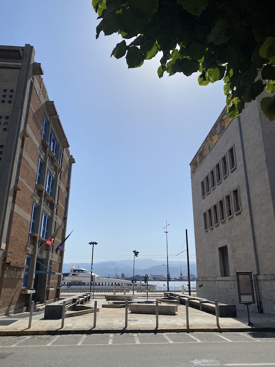 Prospetto sud Isolato IX e prospetto nord Isolato VIII