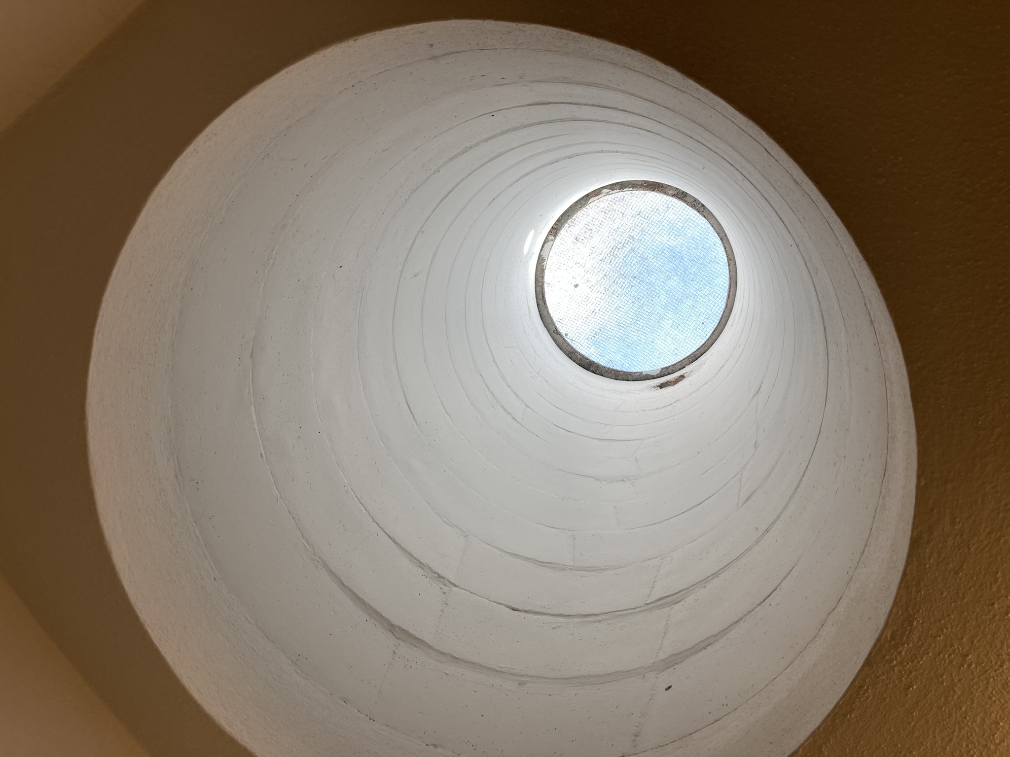 Il lucernario del bagno