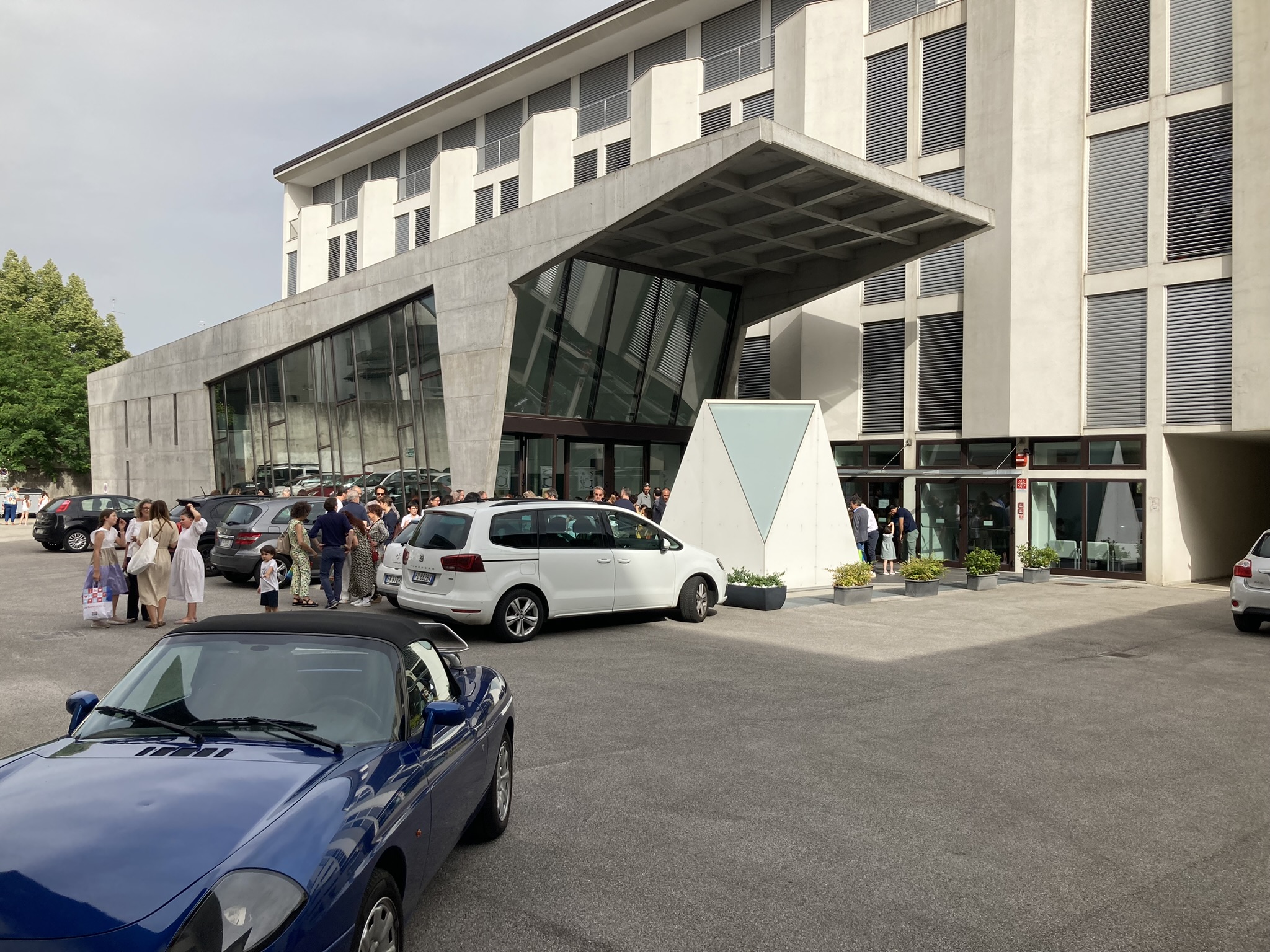 Veduta generale del corpo del foyer