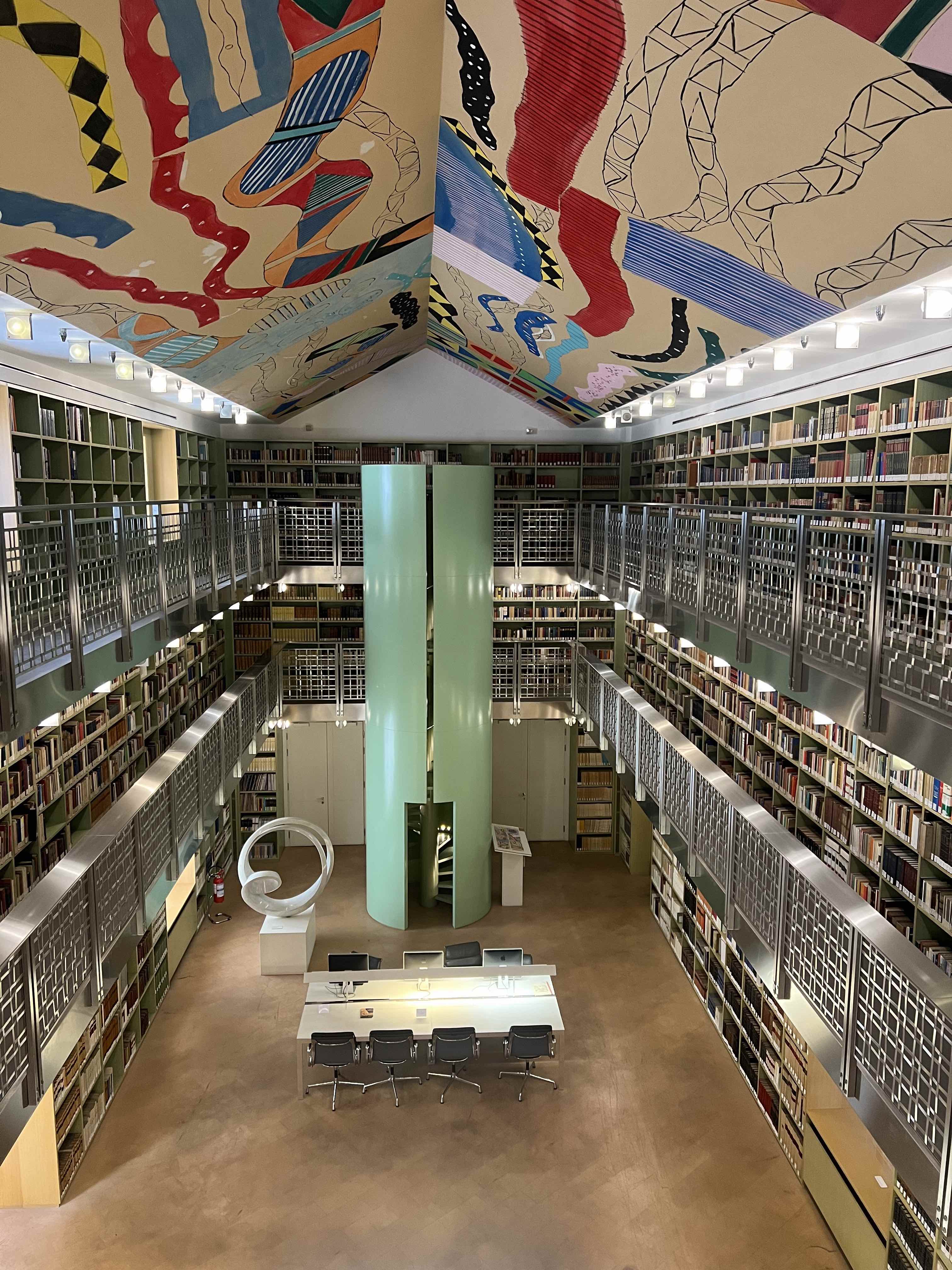 Veduta della biblioteca