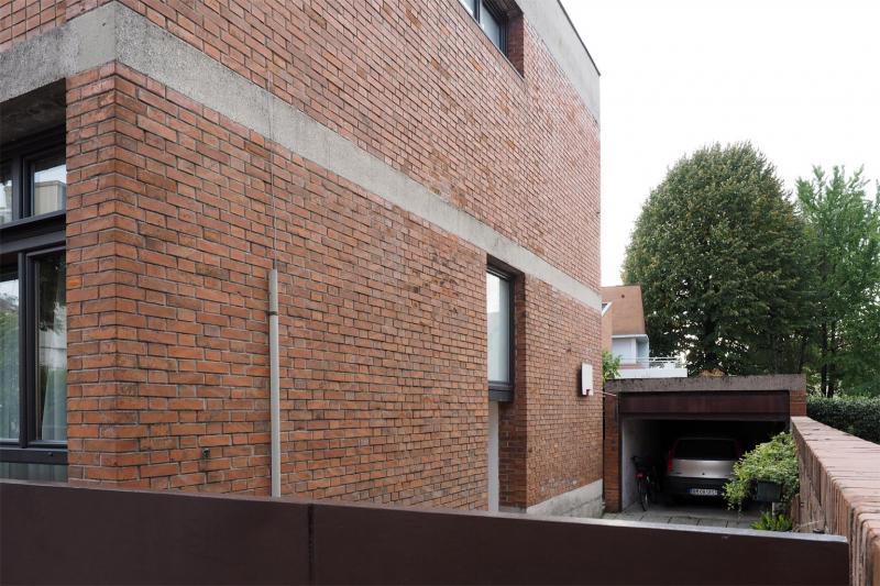 veduta del prospetto laterale