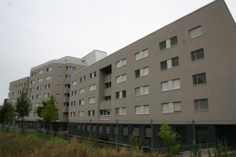 Residenze, fronte sud sul Piovego.