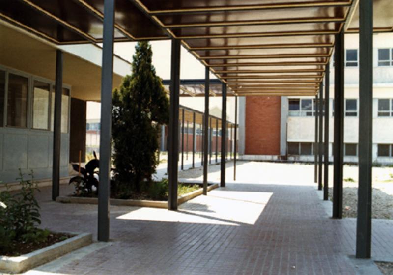 Porticato su corte interna