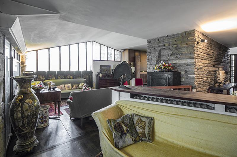 Veduta dell’open space interno