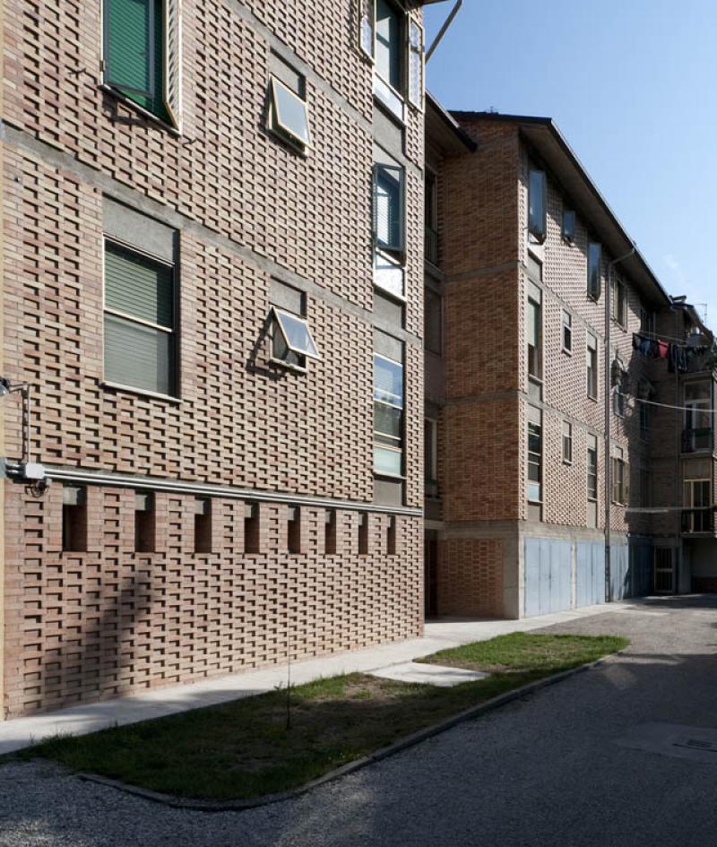 Vista di un blocco