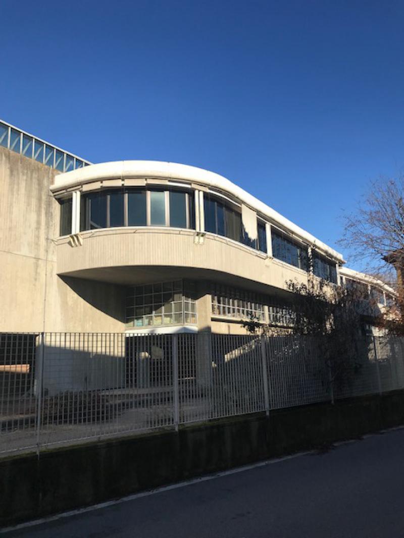 Fronte nord per la parte che sporge dall'esistente, 2019