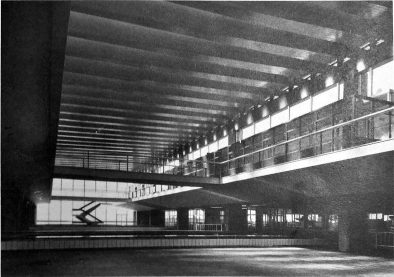 Vista della hall d'ingresso