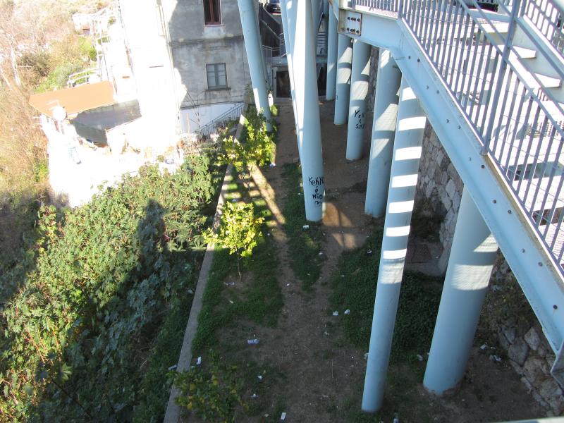Scorcio sostegni esterni 