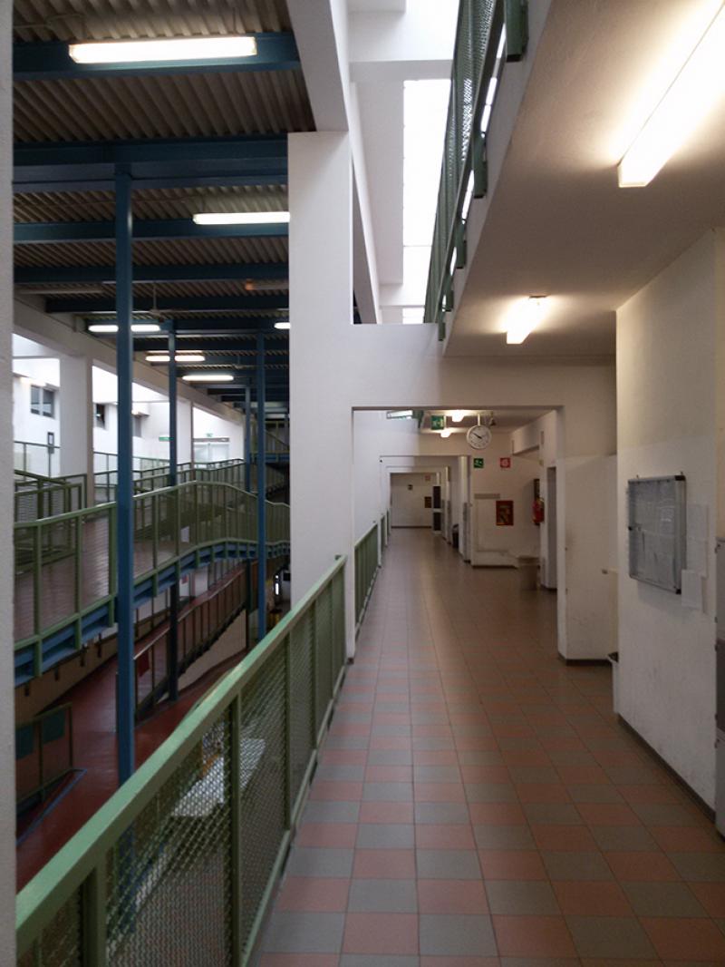 Interno, sistema di distribuzione alle aule (2015)