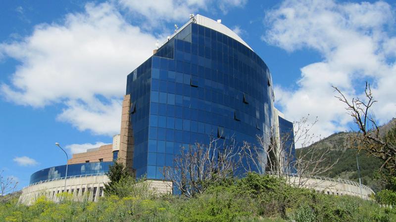 Vista d'insieme del complesso, fronte est