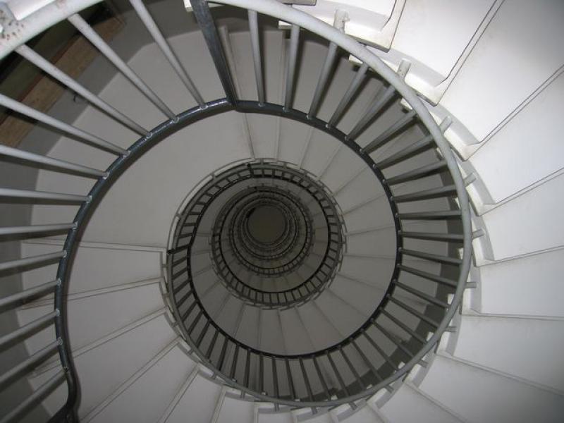 veduta interna della scalinata circolare (2013)