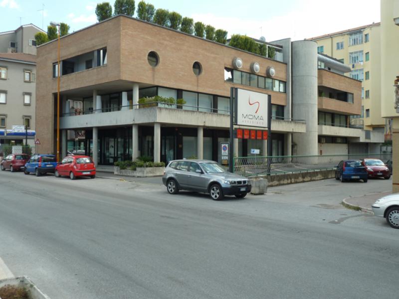 veduta d'angolo da via Tiberio (2013)