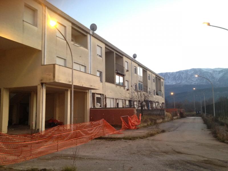 Corpo principale, fronte ovest