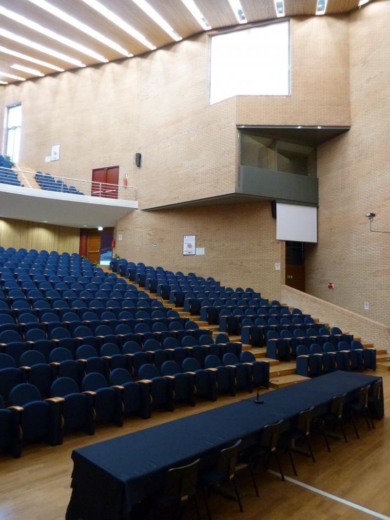 Aula Magna - interni dell'aula