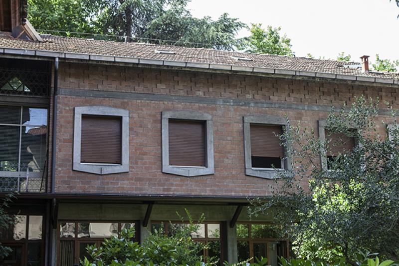 Dettaglio del fronte principale