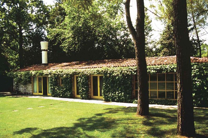 veduta dell'ex garage