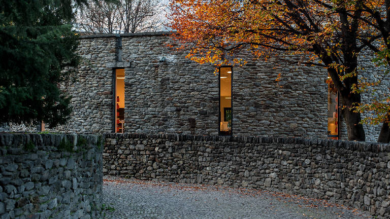 Contesto architettonico originale è stato rispettato con molta cura