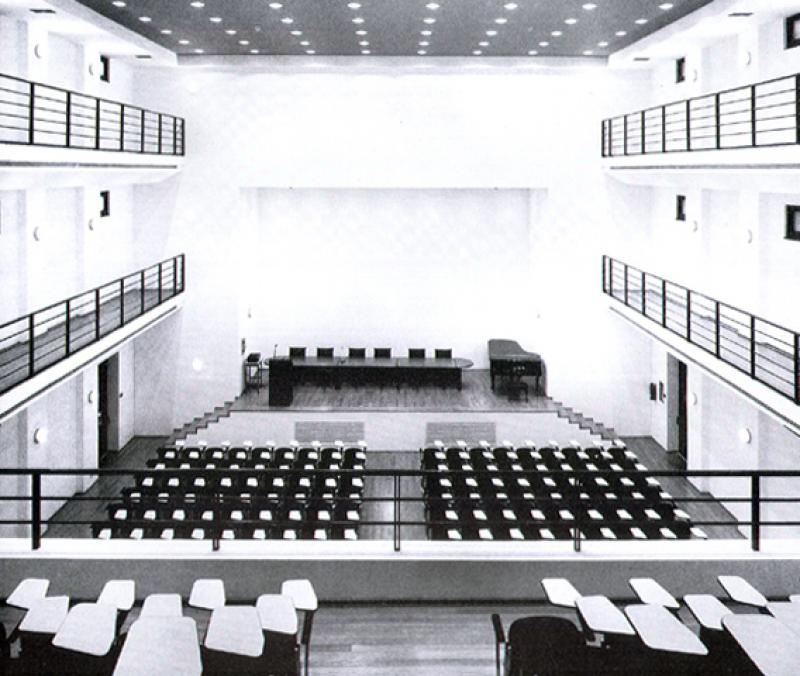 Interno, Aula magna